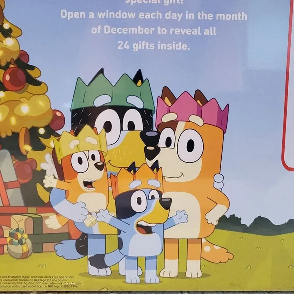 Bluey Advent Calendar Bluey Christmas Advent Calendar Toys